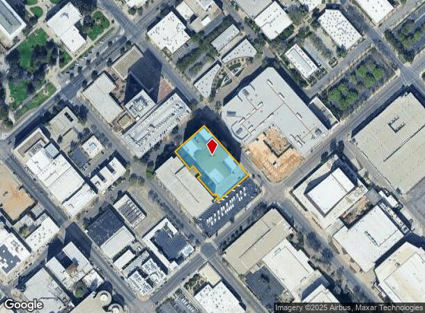  815 M St, Fresno, CA Parcel Map