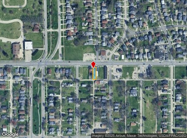  2115 Dorr St, Toledo, OH Parcel Map