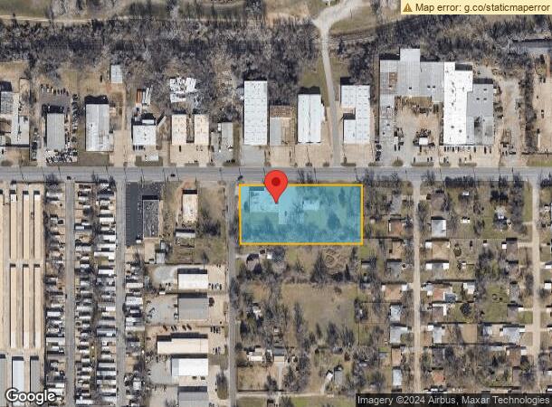  3400 E Reno Ave, Oklahoma City, OK Parcel Map