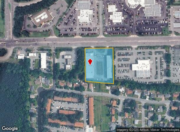 3437 Western Branch Blvd, Chesapeake, VA Parcel Map