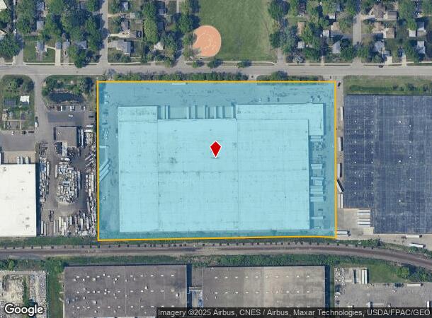 8201 54Th Ave N, Minneapolis, MN Parcel Map