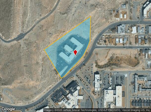 1831 Murchison Dr, El Paso, TX Parcel Map