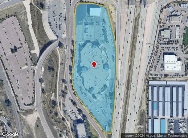  6805 Corporate Dr, Colorado Springs, CO Parcel Map