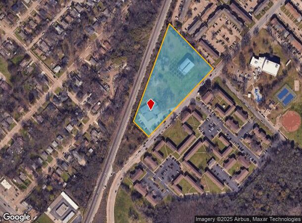  3641 Dixon Ave, Dallas, TX Parcel Map