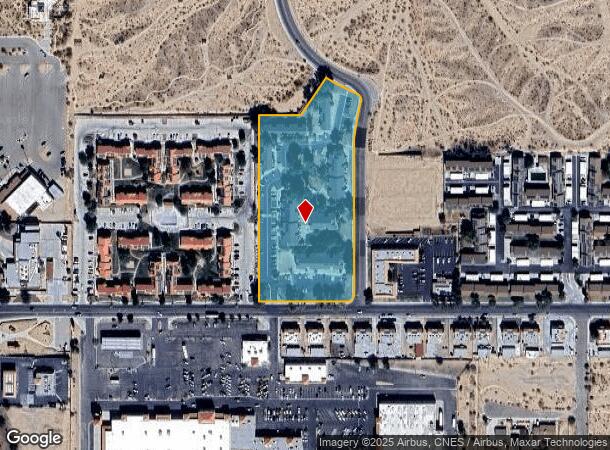 615 E Virginia Way, Barstow, CA Parcel Map