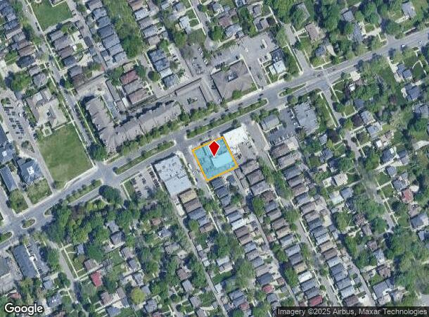 15302 E Jefferson Ave, Grosse Pointe Park, MI Parcel Map