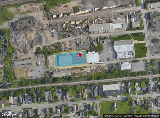 107 Sheldon Ave, Lancaster, NY Parcel Map