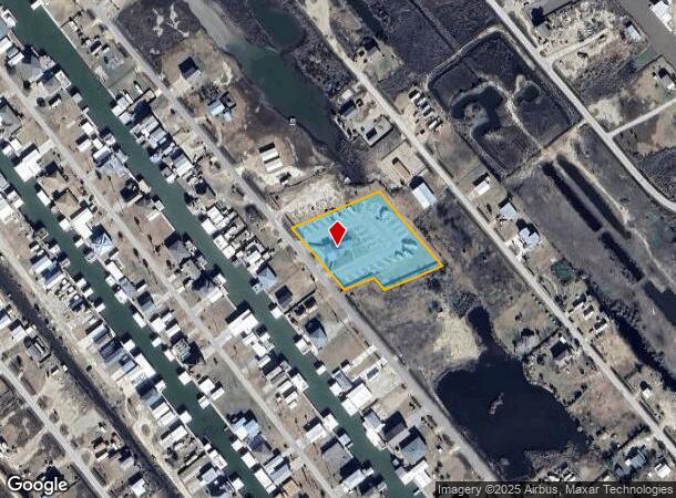  1250 N Crystal Beach Rd, Port Bolivar, TX Parcel Map