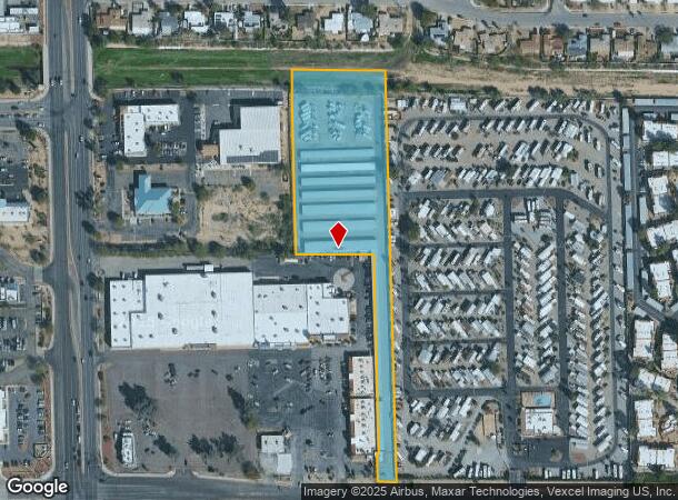 3680 W Orange Grove Rd, Tucson, AZ Parcel Map