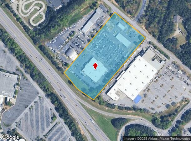 100 Parkridge Dr, Columbia, SC Parcel Map