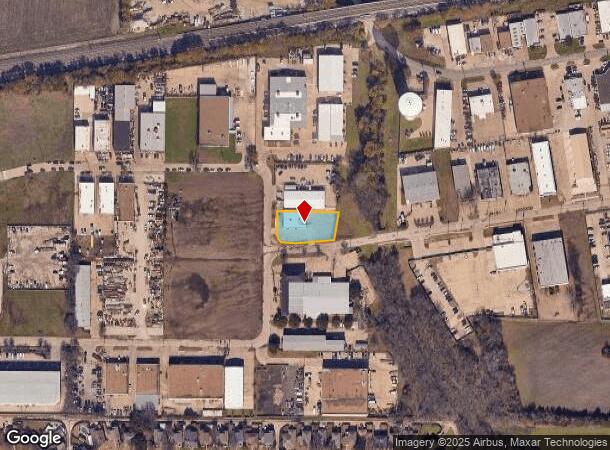  3001 Century Dr, Rowlett, TX Parcel Map