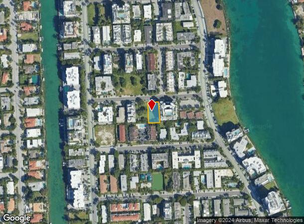  1130 100Th St, Bay Harbor Islands, FL Parcel Map