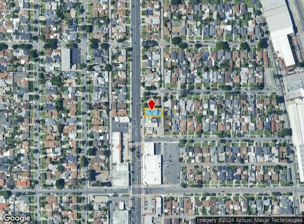  11910 Garfield Ave, South Gate, CA Parcel Map