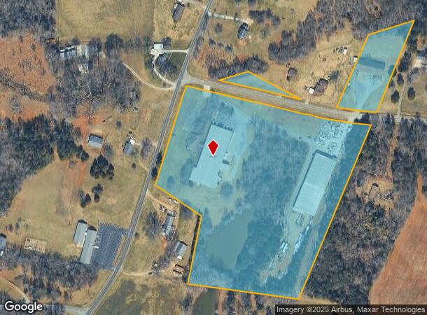 1701 Burke Rd, Shelby, NC Parcel Map