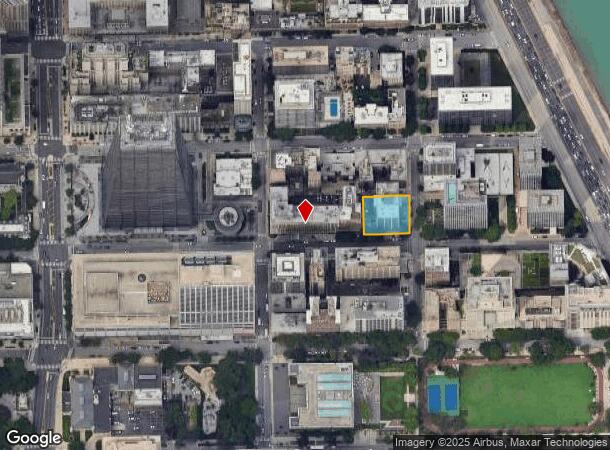  200 E Chestnut St, Chicago, IL Parcel Map