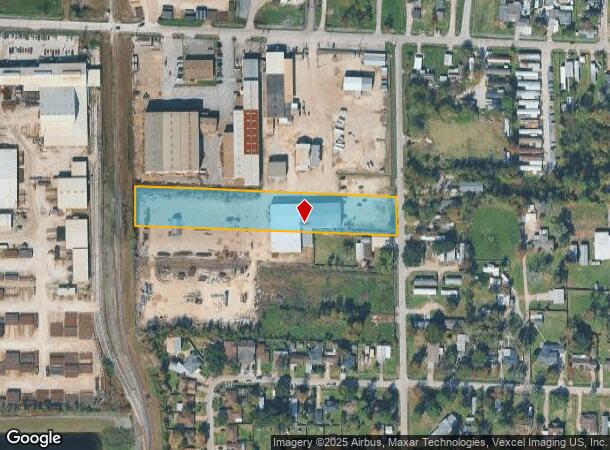 1223 Becker St, Channelview, TX Parcel Map
