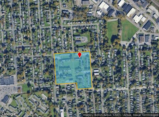244 Taft Ave & Beacon Rd Fo, Syracuse, NY Parcel Map