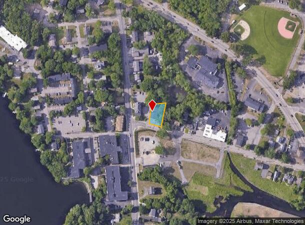 10 Commonwealth Ave, Attleboro Falls, MA Parcel Map