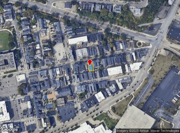 513 E 13Th St, Cincinnati, OH Parcel Map