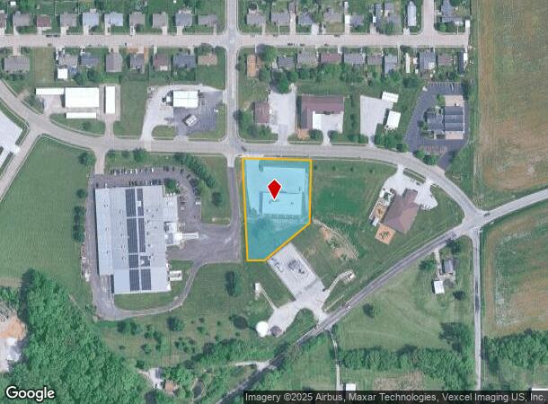 603 S Meyer Ave, Valmeyer, IL Parcel Map