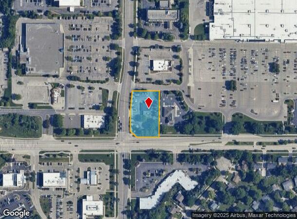  1390 W Lake Lansing Rd, East Lansing, MI Parcel Map