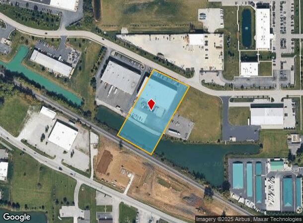 8781 Motorsports Way, Brownsburg, IN Parcel Map