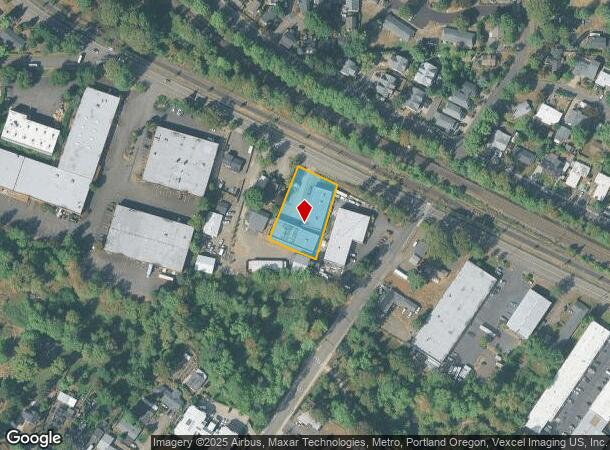  9710 Sw Tigard St, Portland, OR Parcel Map