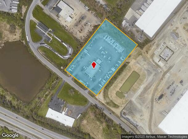  85 Industrial Park Dr, Binghamton, NY Parcel Map