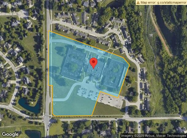  675 S Ford Rd, Zionsville, IN Parcel Map