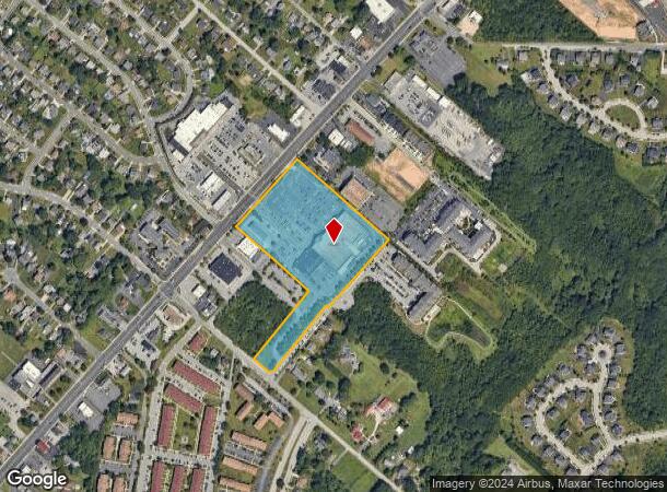  9633 Belair Rd, Nottingham, MD Parcel Map