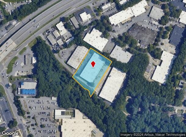  6479 Peachtree Industrial Blvd, Atlanta, GA Parcel Map