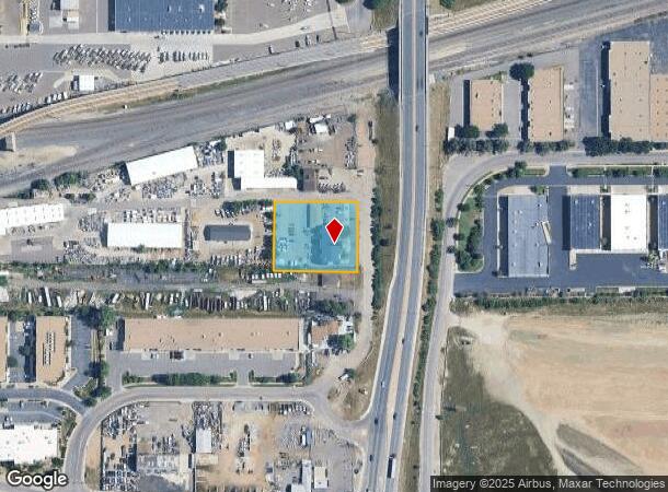  5783 Sheridan Frontage Rd, Arvada, CO Parcel Map