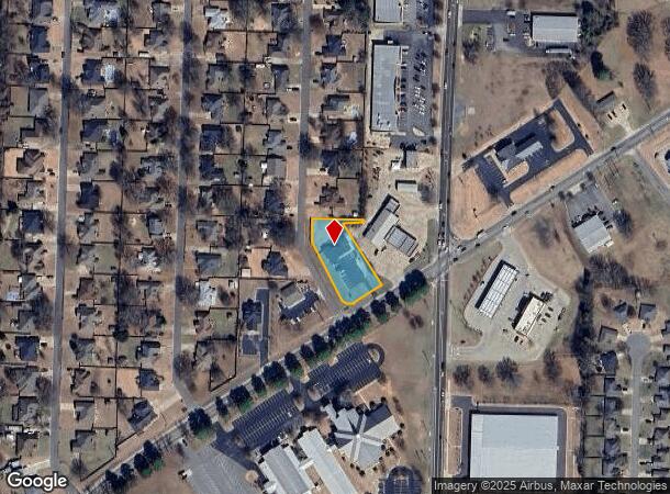  4106 Prince St W, Conway, AR Parcel Map