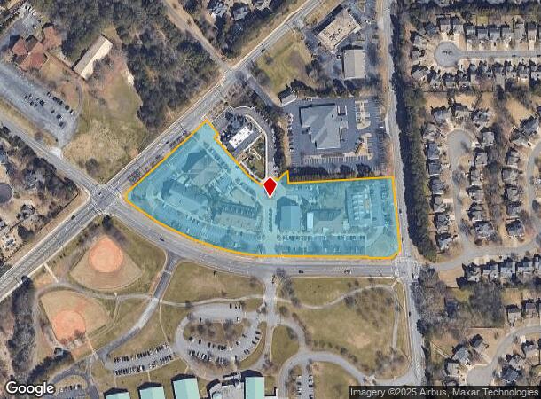  12030 Etris Rd, Roswell, GA Parcel Map