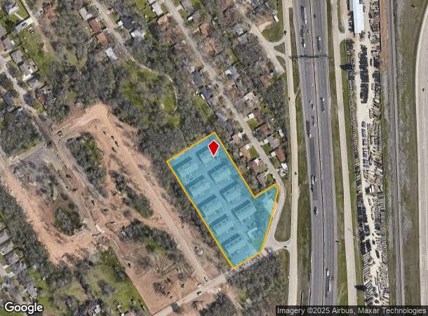 1106 Hooks St, Waco, TX Parcel Map
