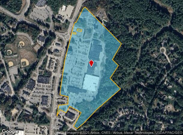  251 Us Route 1, Falmouth, ME Parcel Map