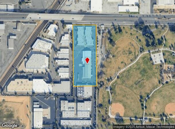 1502 Columbia Ave, Riverside, CA Parcel Map