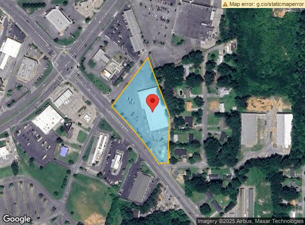  2705 Airport Rd, Dalton, GA Parcel Map