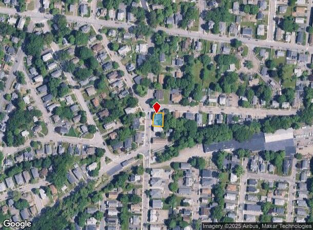  119 Hammond St, Waltham, MA Parcel Map