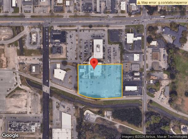  3101 Airport Blvd, Mobile, AL Parcel Map