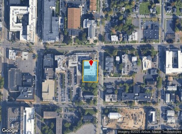 404 University Ave, Syracuse, NY Parcel Map