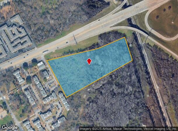  3500 Great Trinity Forest Way, Dallas, TX Parcel Map