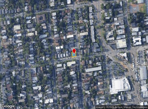 1947 Rose St, Berkeley, CA Parcel Map