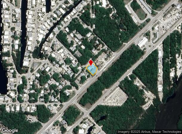 98480 Overseas Hwy, Key Largo, FL Parcel Map