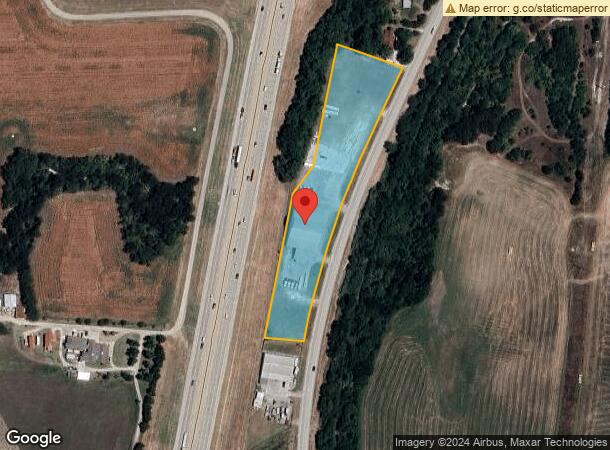  2032 S Highway 77, Waxahachie, TX Parcel Map