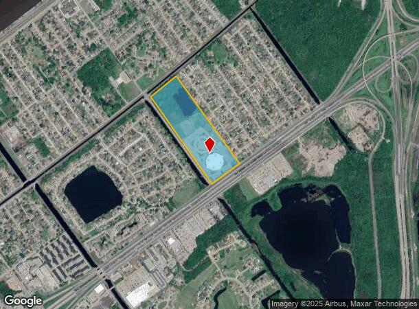 13123 I 10 Service Rd, New Orleans, LA Parcel Map