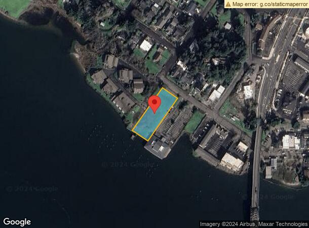  1150 Bay St, Florence, OR Parcel Map