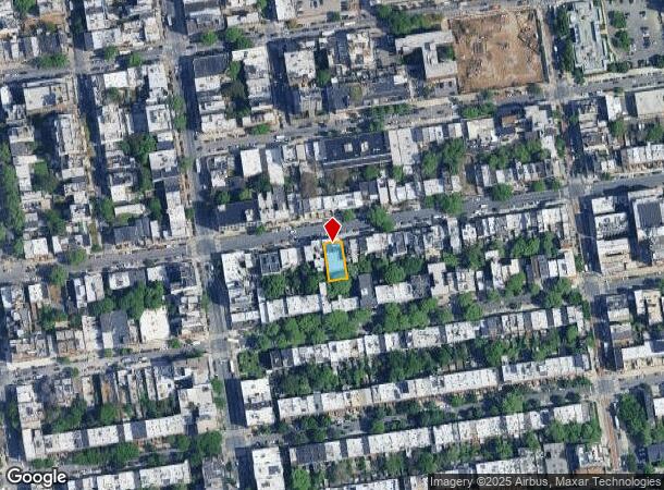  526 Lafayette Ave, Brooklyn, NY Parcel Map