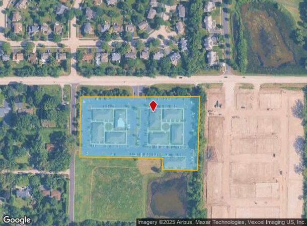 500 Fox Glen Ct, Barrington, IL Parcel Map