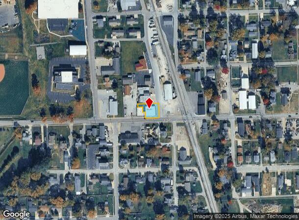  550 E Main St, Whiteland, IN Parcel Map